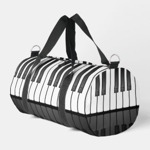 Bolsa de Duffel de diseño de teclado para piano