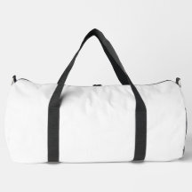 Bolsa de Duffel grande blanca simple - Bolsas de D