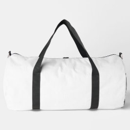 Bolsa de Duffel grande blanca simple - Bolsas de D