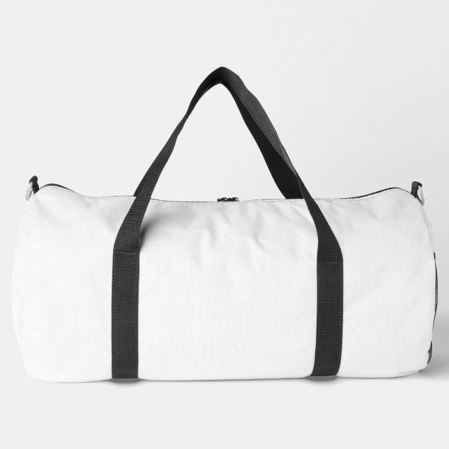 Bolsa de Duffel grande blanca simple - Bolsas de D (Anverso)