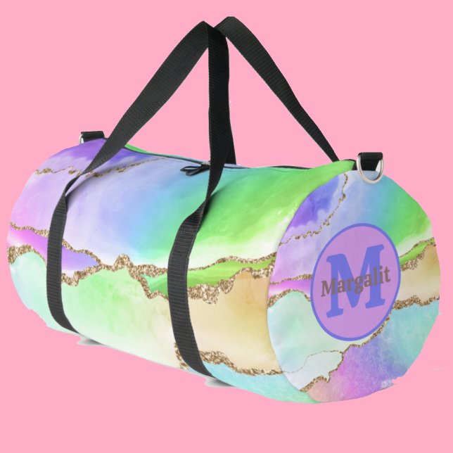 Bolsa de Duffel Grande del Holográfico del Arcoiri (Subido por el creador)