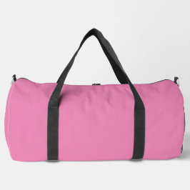 Bolsa de Duffel Grande Rosa Simple Impresa Bolsas