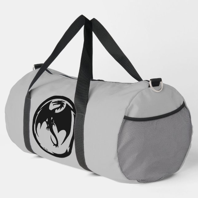 Bolsa de duffel gris del Dragón Negro (Esquina derecha)