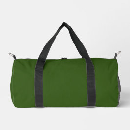 Bolsa de Duffel pequeña verde forestal simple - Bo