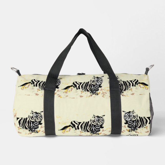 Bolsa De Duffle : A La Carrera: (Anverso)