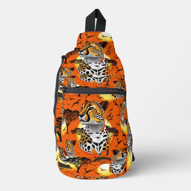 Bolsa de Duffle de Animales Silvestres de la Costa (Anverso)