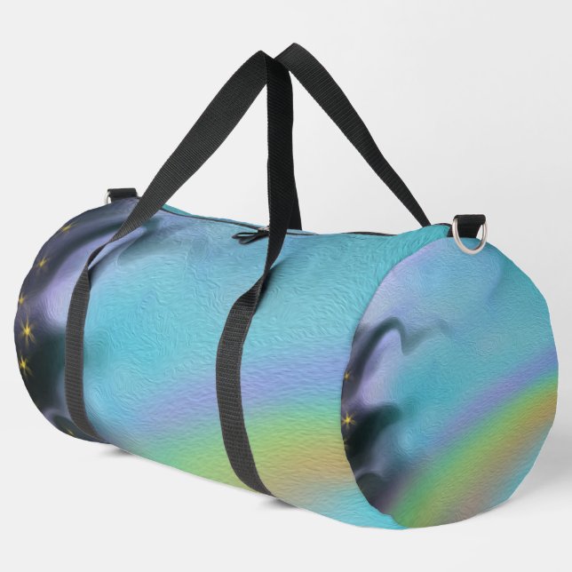 Bolsa de Duffle de Arcoiris Grande (Esquina izquierda)
