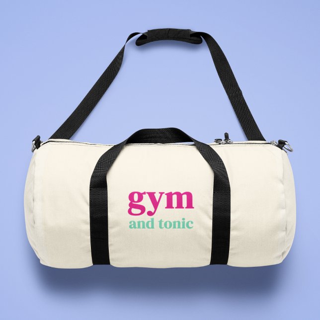 Bolsa de Duffle de Arte Gimnasio y Cita Tónica (Subido por el creador)