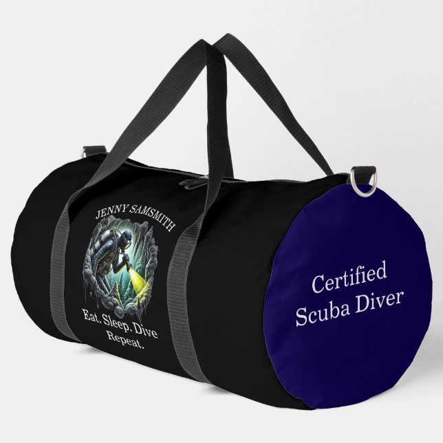 Bolsa de Duffle de Buceo Profundo: ¡Funcion de Div (Esquina izquierda)