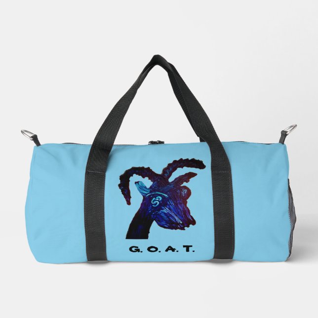 Bolsa de Duffle de Cabeza de Cabra (Anverso)