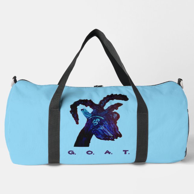 Bolsa de Duffle de Cabeza de Cabra (Anverso)