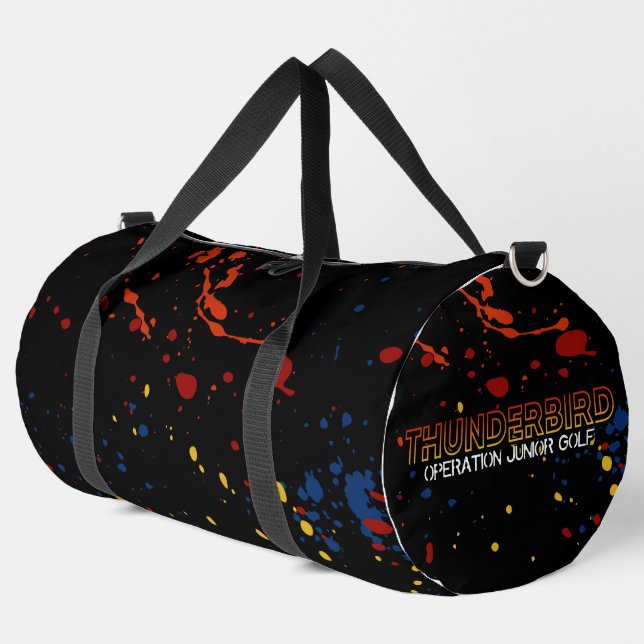 Bolsa de Duffle de Golf Thunderbird - Bolsa negra (Esquina izquierda)