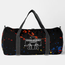 Bolsa de Duffle de Golf Thunderbird - Bolsa negra