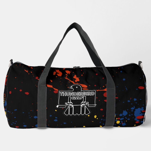 Bolsa de Duffle de Golf Thunderbird - Bolsa negra (Anverso)