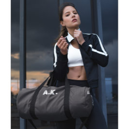 Bolsa de Duffle de Monograma Blanco Moreno de Choc