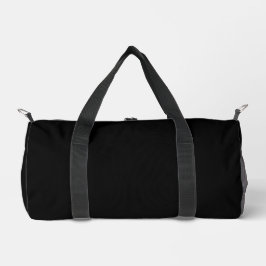 Bolsa de Duffle Negra - Aspecto Mínimo, Espacio Má
