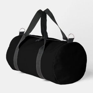 Bolsa de Duffle Negra - Aspecto Mínimo, Espacio Má