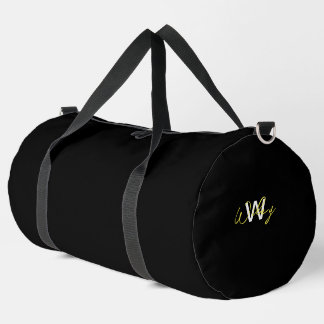 Bolsa de Duffle Personalizada Negra