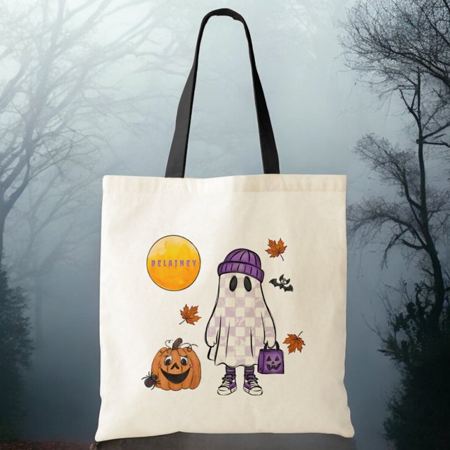Bolsa de dulces de fantasma de Halloween personali (Subido por el creador)