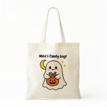 Bolsa de dulces de Halloween con fantasía