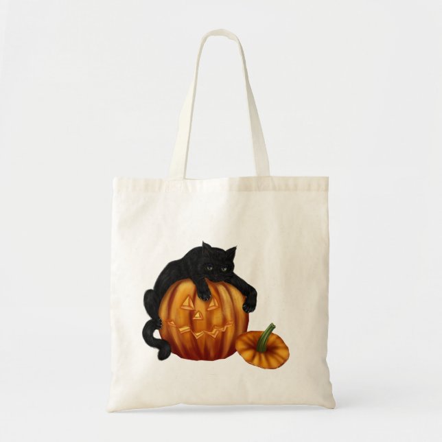 Bolsa de dulces de Halloween con trucos o trucos (Frente)