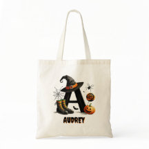 Bolsa de dulces de Halloween linda para truco o tr