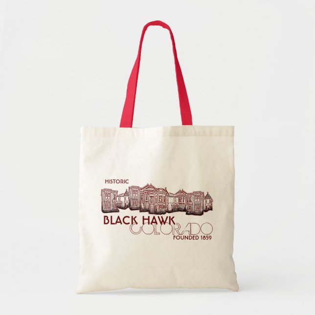 Bolsa de edificios rojos del casco antiguo de Colo (Frente)
