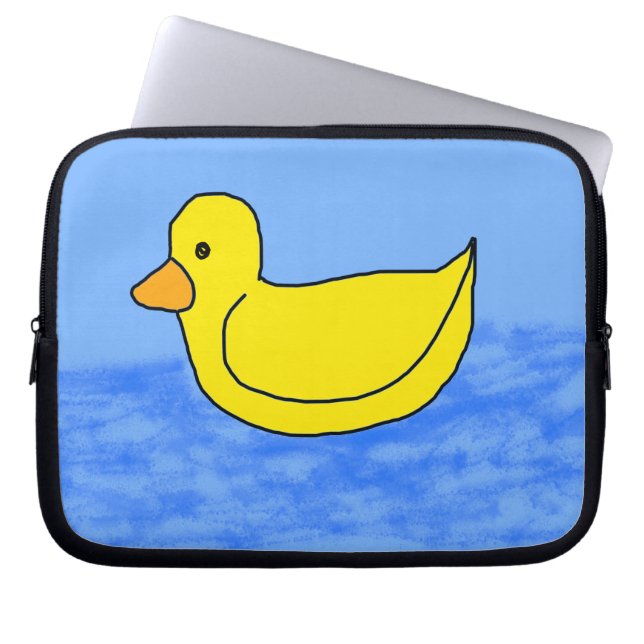 Bolsa de Electrónica Azul del Doble Amarillo (Frente)