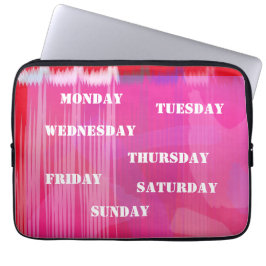 Bolsa de electrónica con ritmo de música roja