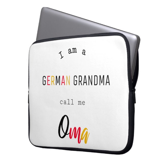 Bolsa de electrónica de abuela alemana / Oma (Anverso izquierdo)
