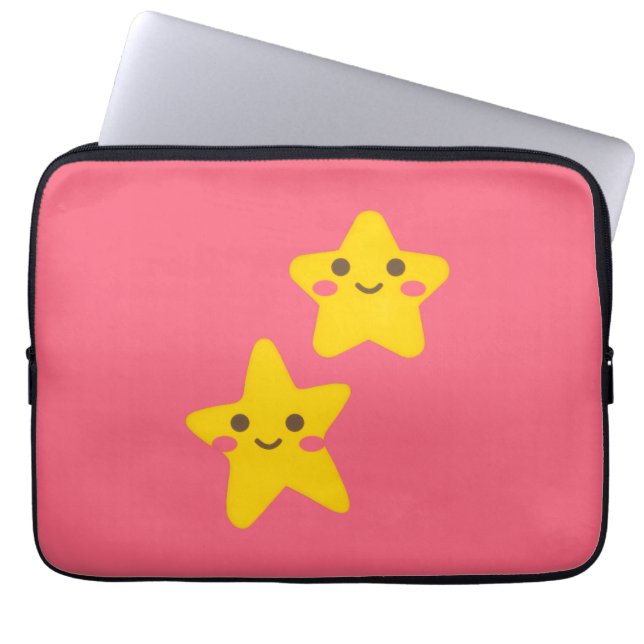 Bolsa de Electrónica de Estrellas Sonrientes (Frente)
