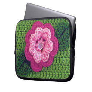 Bolsa de electrónica de impresión crochet de artis