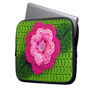 Bolsa de electrónica de impresión crochet de artis