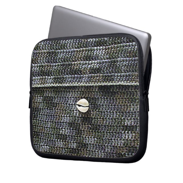 Bolsa de electrónica de impresión de crochet de ar (Anverso izquierdo)