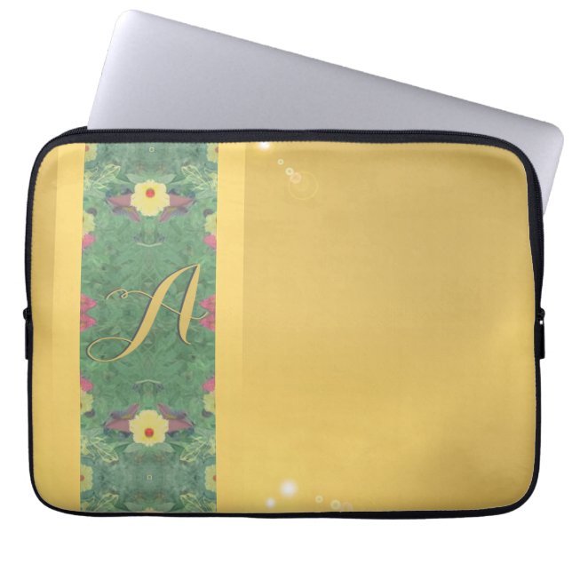 Bolsa de electrónica de monograma de tipo bronce f (Frente)