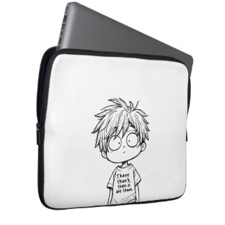 Bolsa de Electrónica de Niño Anime Chibi Divertido