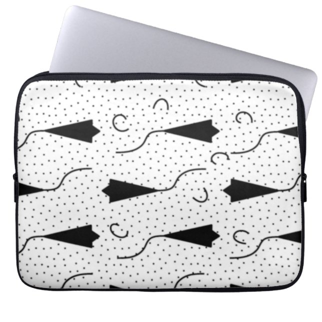 Bolsa de electrónica horizontal y gris de fresa (Frente)