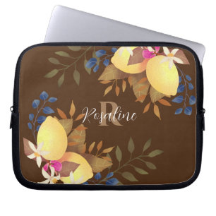 Bolsa de Electrónica Marrón Monograma de Moda de l