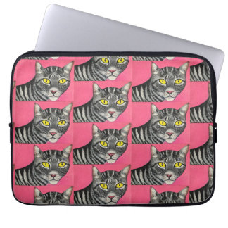 Bolsa de electrónica para gato atigrado