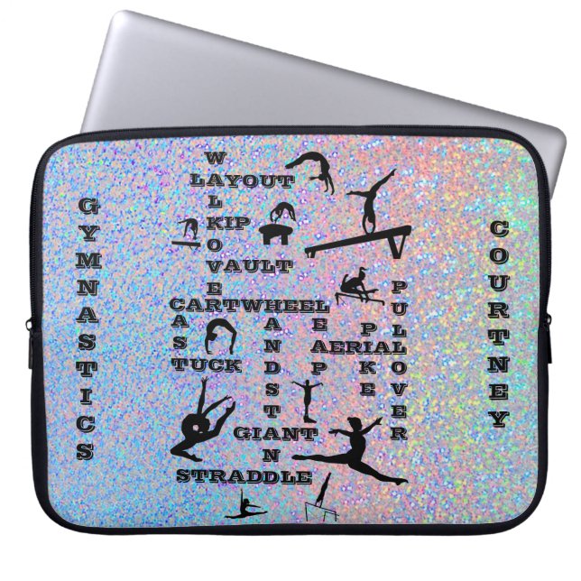 Bolsa de Electrónica Personalizada de Gimnasia de  (Frente)