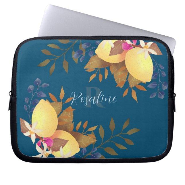 Bolsa de electrónica turquesa monograma de Moda de (Frente)