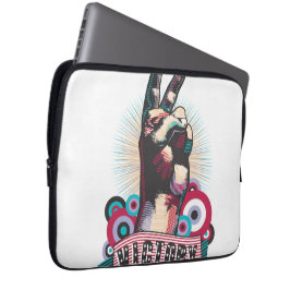 Bolsa de Electrónica – Victory Paz y Amor Pop-Art