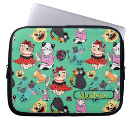 Bolsa de Electrónicos con Monograma de Gatos Diver