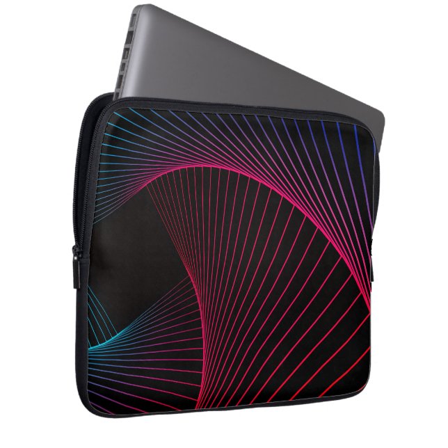 Bolsa de Electrónicos con Patrón Geométrico Artíst (Anverso derecho)