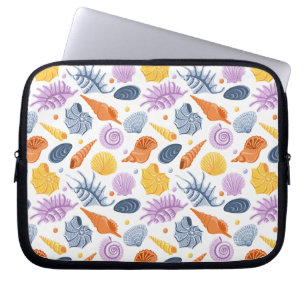Bolsa de Electrónicos de Conchas Marinas Coloridas