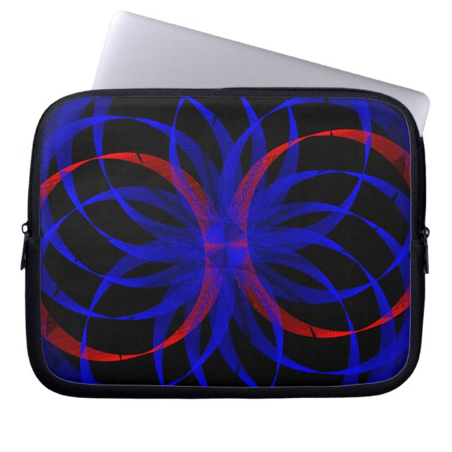 Bolsa de Electrónicos Geométrica de Color Doble Ar (Frente)