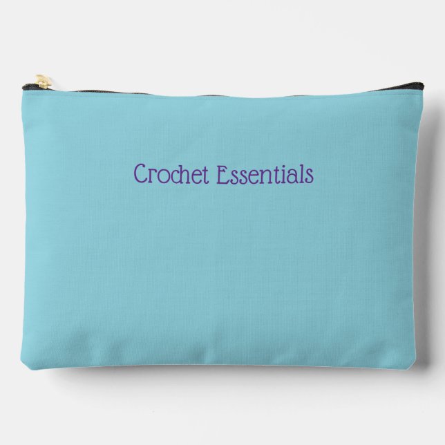 Bolsa de elementos esenciales del equipo de Croche (Anverso)