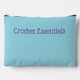 Bolsa de elementos esenciales del equipo de Croche