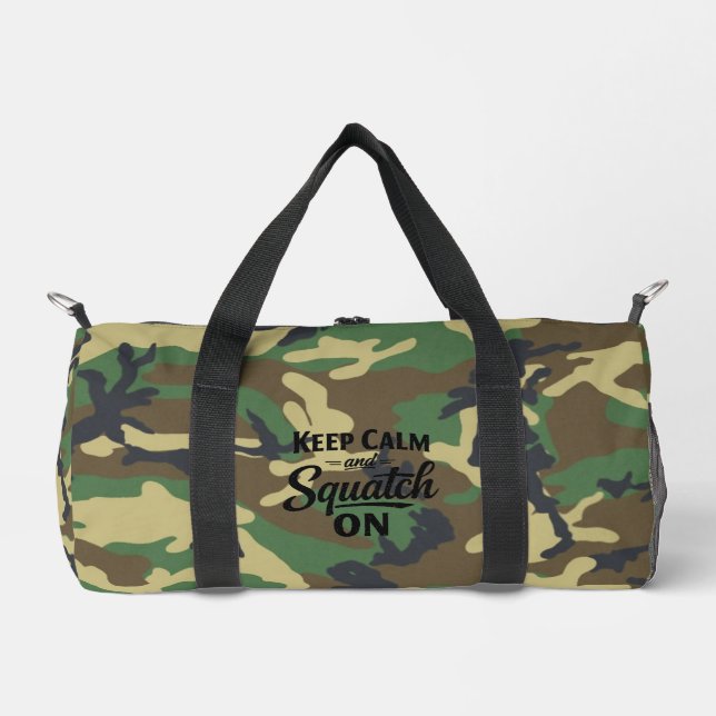 Bolsa de equipaje Bigfoot Sasquatch (Anverso)