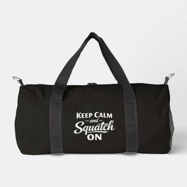 Bolsa de equipaje Bigfoot Sasquatch (Anverso)